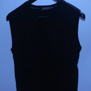 Black RW & CO oversized vest